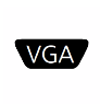 clip-art of VGA icon.