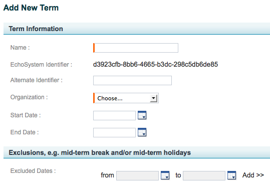 screenshot of Add New Term page for steps as described.