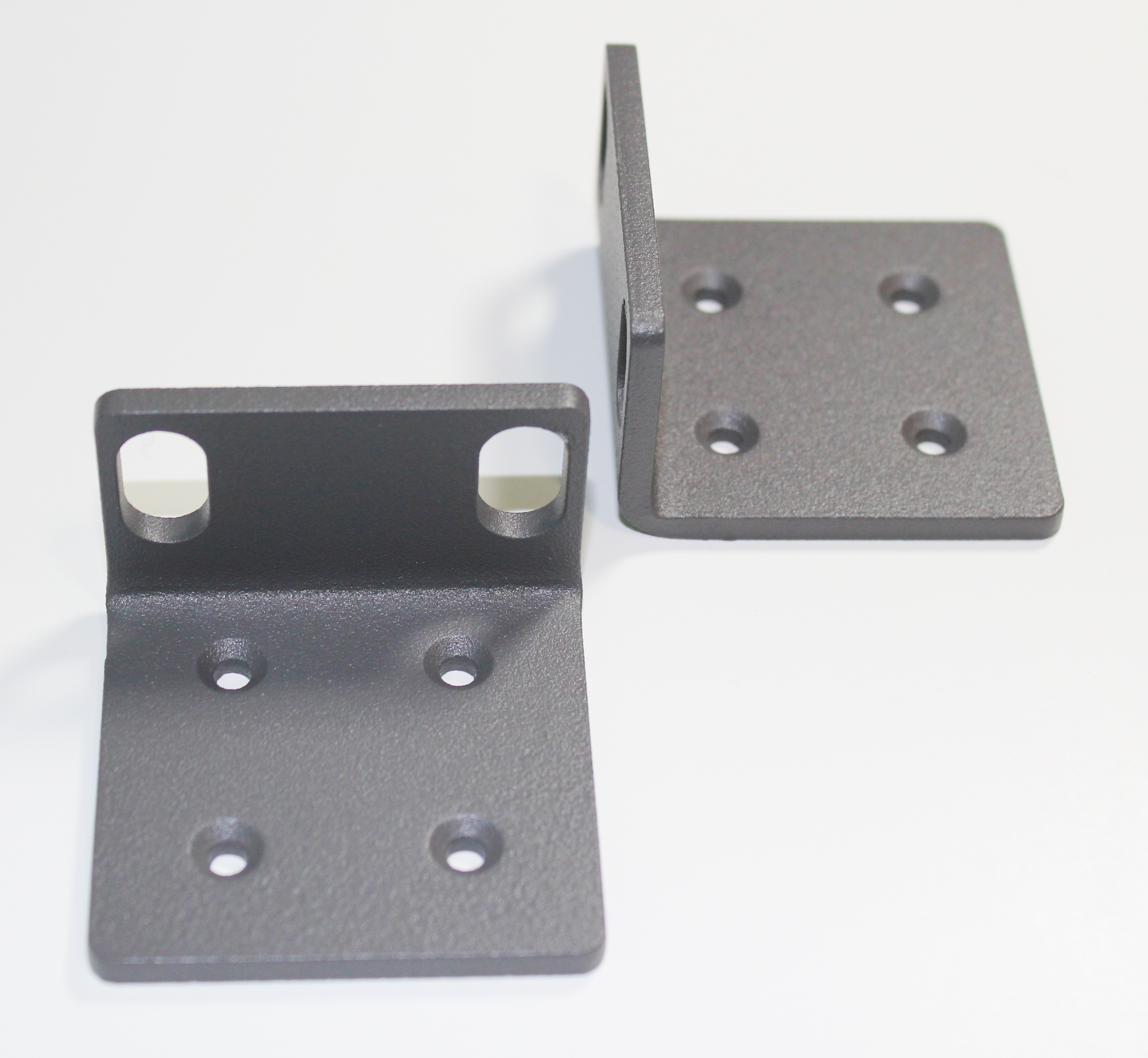 Picture of device mounting brackets.